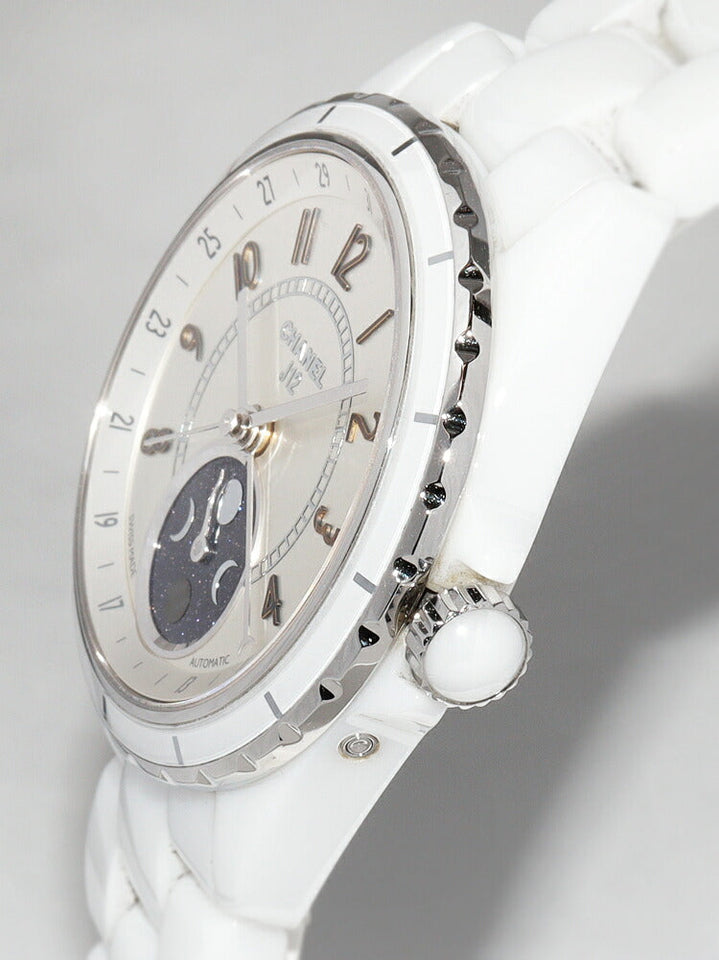 Chanel Silver Dial J12 Watch H3404