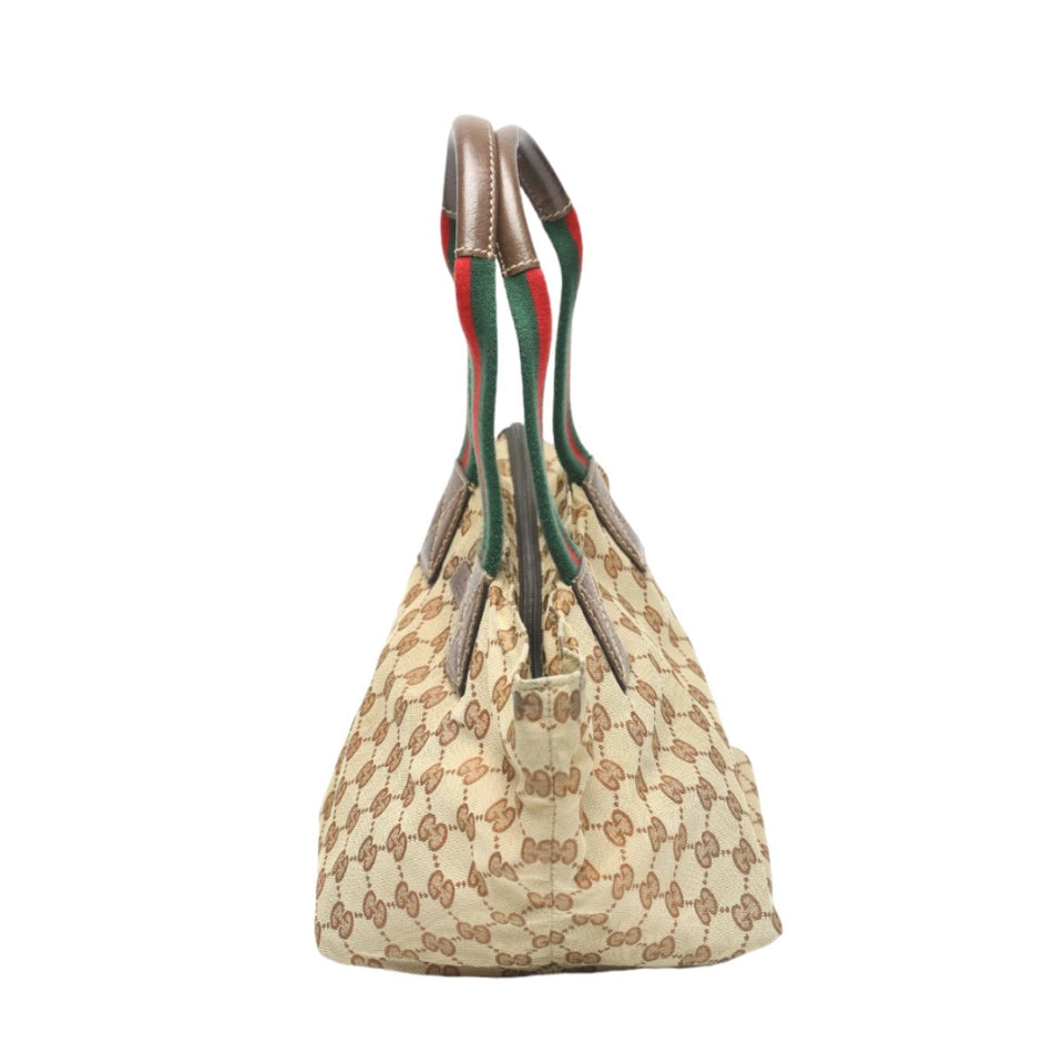 Gucci Handbag 131228 GG canvas beige Tote Bag Sherry line Women