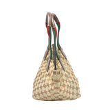 Gucci Handbag 131228 GG canvas beige Tote Bag Sherry line Women