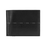 Hermes Bi-fold wallet Bifold billfold wallet with money clip Poker GM Noir (Black) Ever Grain Silver HW Stamp