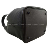 Hermes Handbag Picotin Lock 22 MM Monochrome SO Black Noir (Black) Taurillon Clemence Mat black hardware Stamp