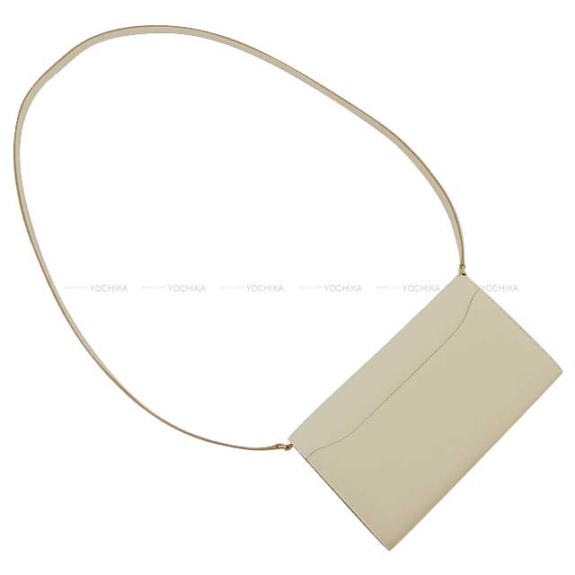 Hermes long wallet Constance Long wallet To Go Craie Veau Epsom Rose Gold HW Stamp