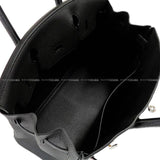 Hermes Handbag Birkin30 Noir (Black) Veau Togo Silver HW Stamp