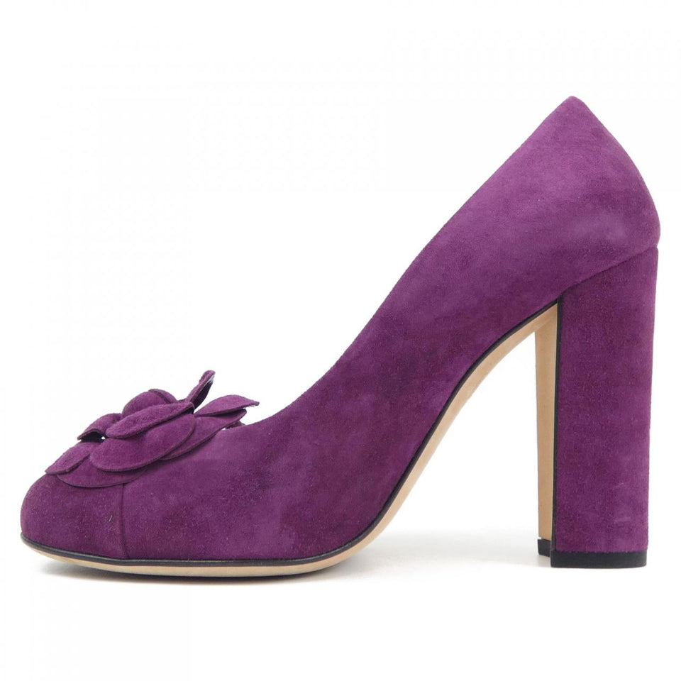 Chanel G31544X02868 Suede Calfskin Pumps