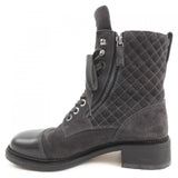 Chanel Suede Calfskin Boots