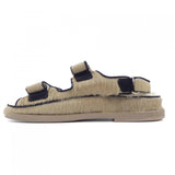 Chanel G35927Y56034 Harako Calfskin Suede Sandals
