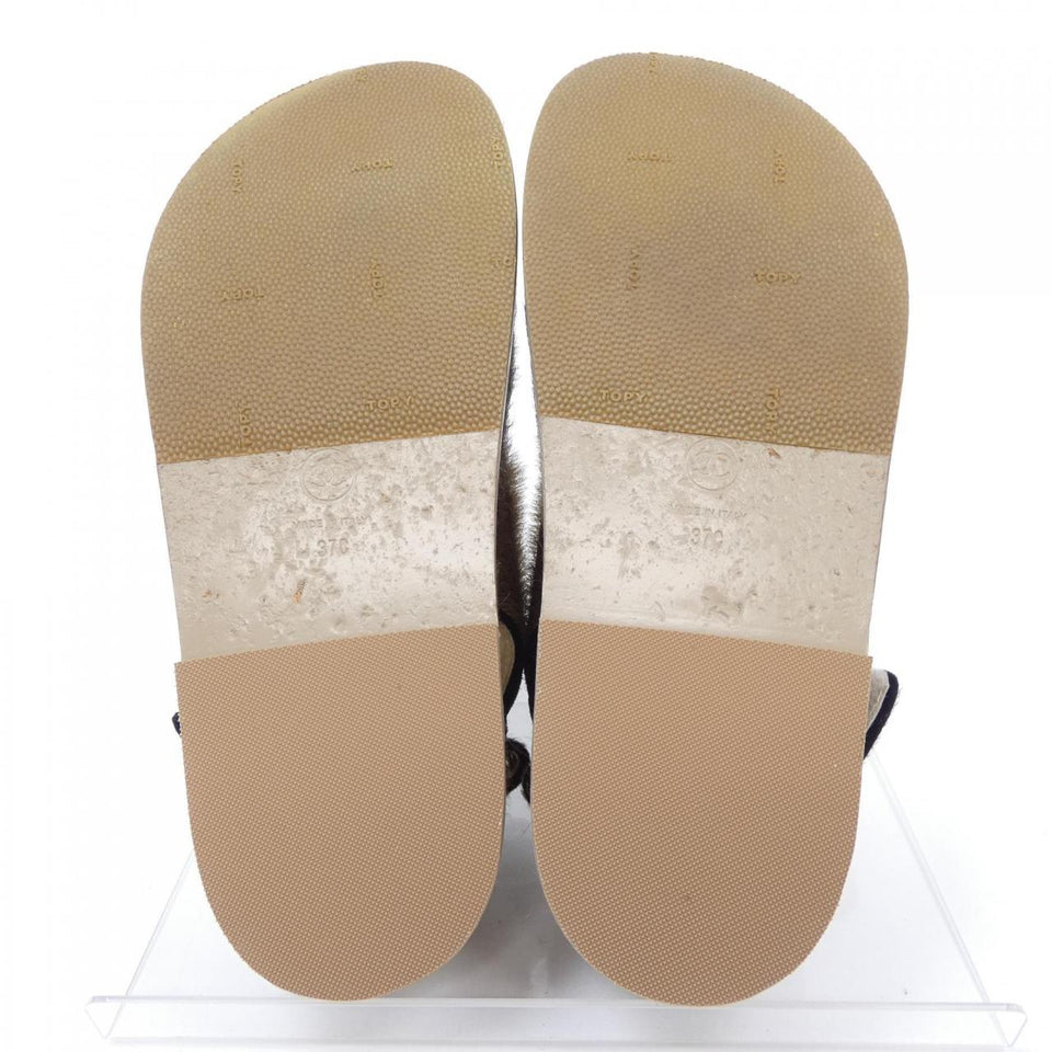 Chanel G35927Y56034 Harako Calfskin Suede Sandals