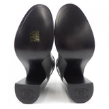 Chanel G38064Y56105 Lambskin Patent Calfskin Boots