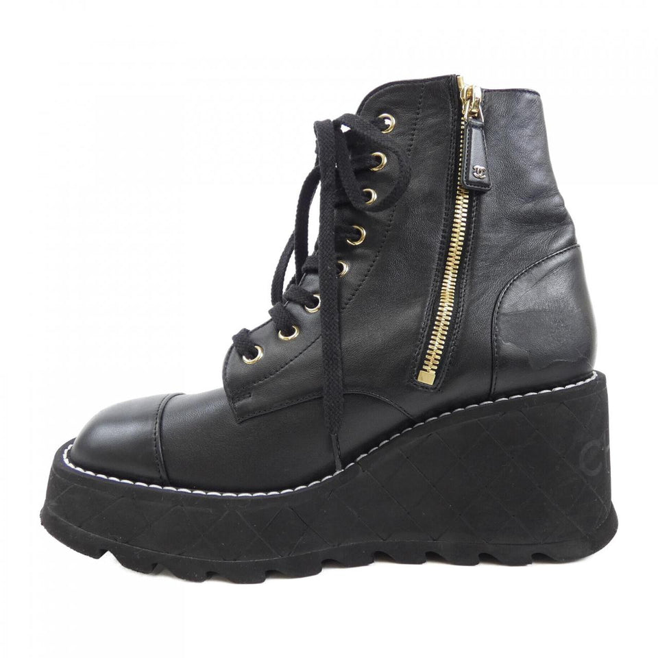 Chanel G45388X01000 Lambskin Boots