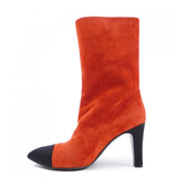 Chanel G33119Y51214 Suede Calfskin Satin Boots