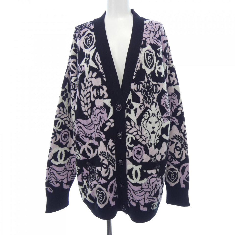 Chanel P73592K10550 22B 100% Cashmere igan