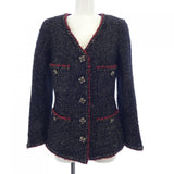 Chanel P42343V30537 Collarless Jacket Jacket