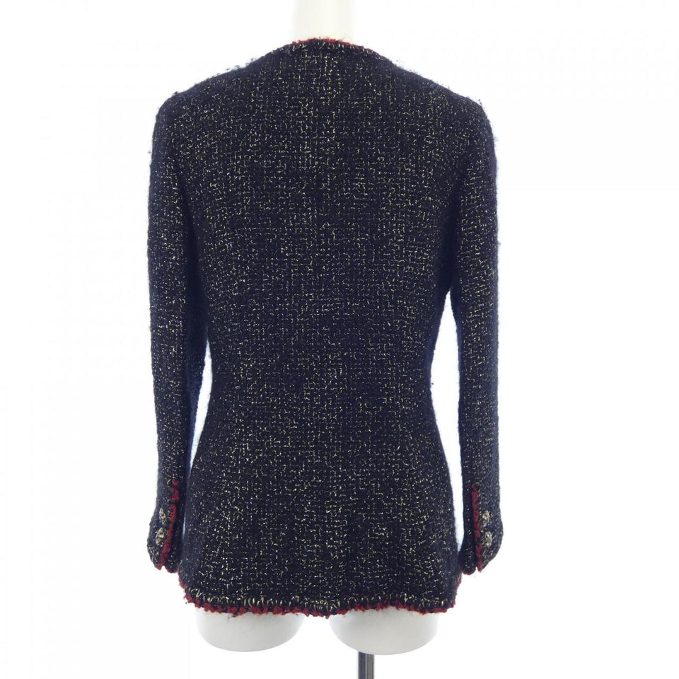 Chanel P42343V30537 Collarless Jacket Jacket