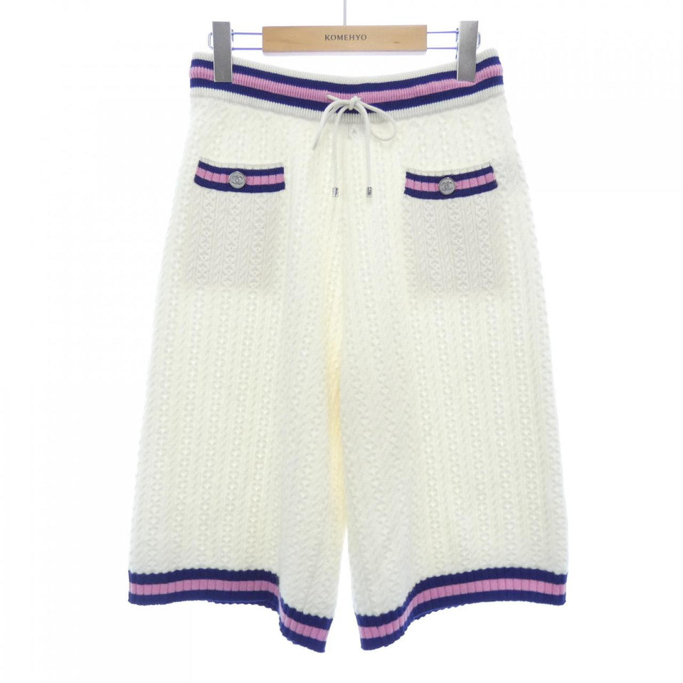 Chanel Cashmere Shorts