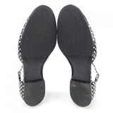 Chanel G45497B15869 Calfskin Patent Calfskin Shoes