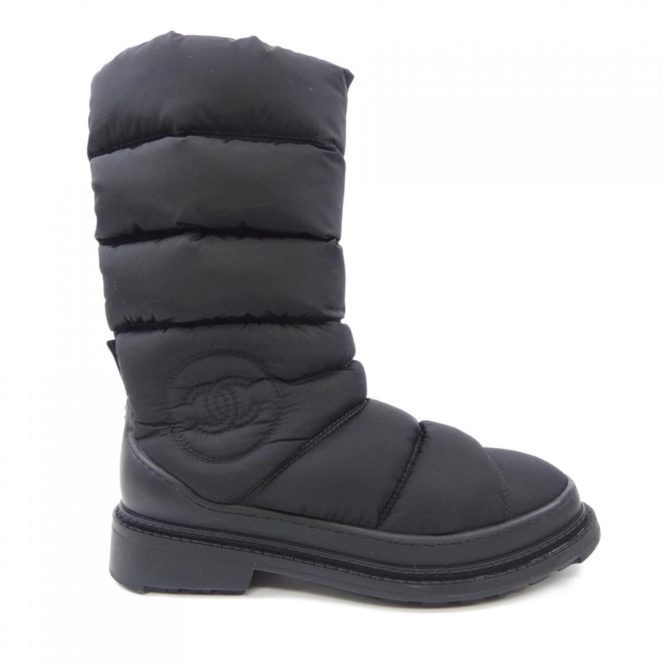 Chanel G33075X53217 Nylon Long Boots