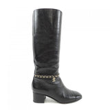 Chanel G35006X53109 Calfskin Long Boots