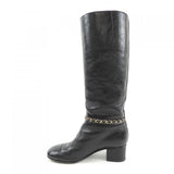Chanel G35006X53109 Calfskin Long Boots