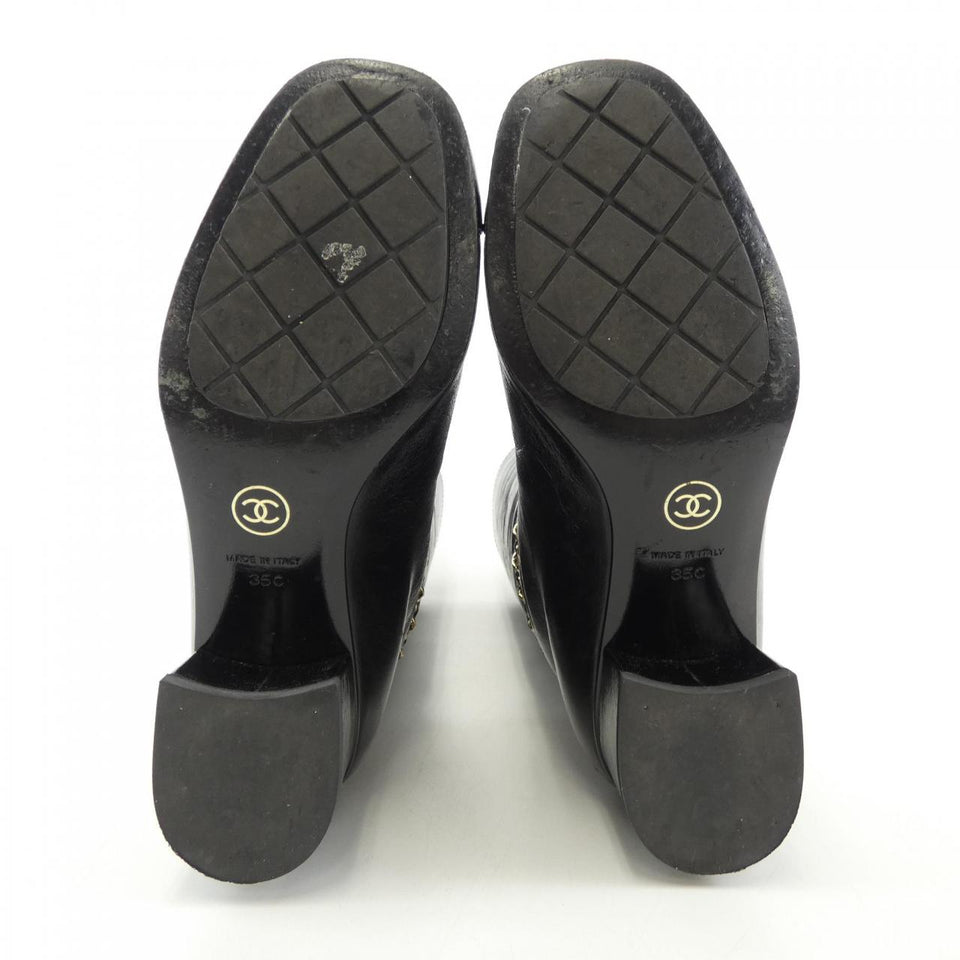 Chanel G35006X53109 Calfskin Long Boots