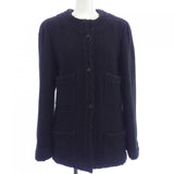 Chanel P12126V06999 98A Collarless Jacket Outerwear