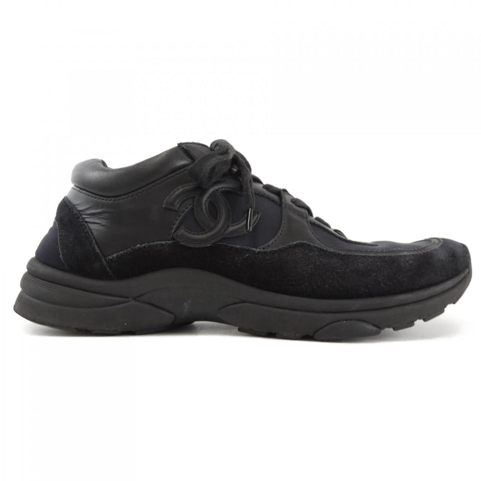 Chanel G33745Y52846 Calfskin Lambskin Fabric Sneakers