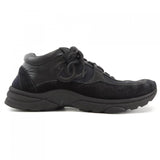 Chanel G33745Y52846 Calfskin Lambskin Fabric Sneakers