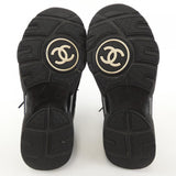 Chanel G33745Y52846 Calfskin Lambskin Fabric Sneakers