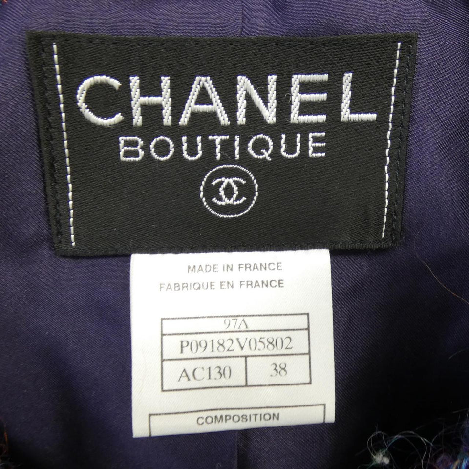 Chanel P09182V05802 97A Collarless Jacket