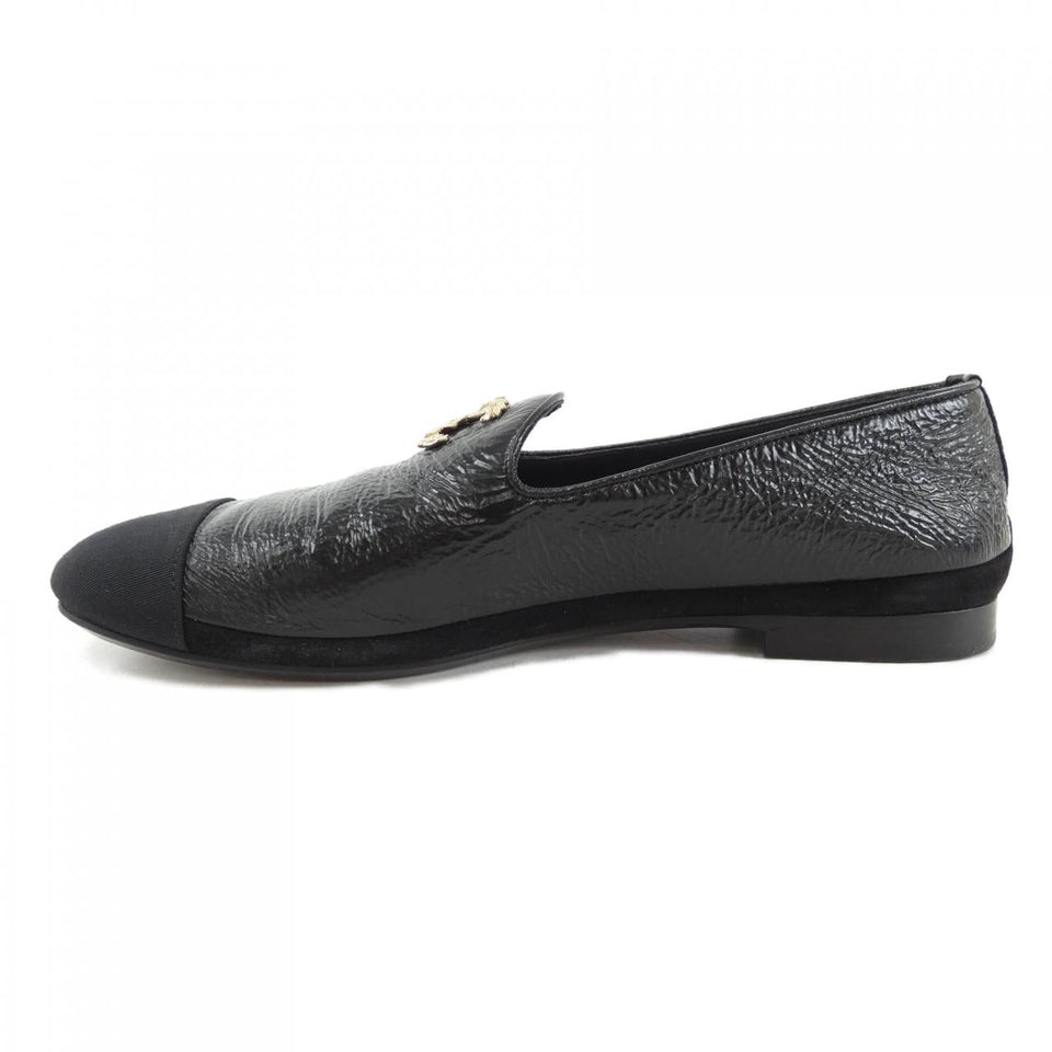 Chanel G39318Y56059 Shiny Goatskin Shoes