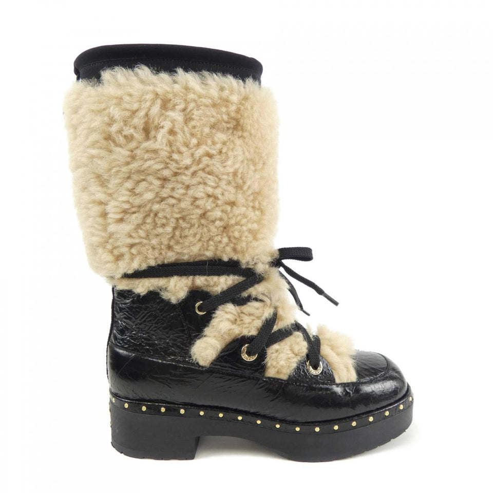 Chanel G35157Y53513 Shearling Boots
