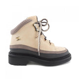 Chanel Suede Calfskin Boots