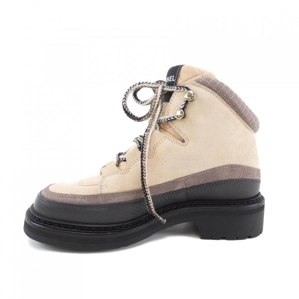 Chanel Suede Calfskin Boots