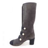 Chanel G32925Y51387 Glitter Calfskin Long Boots