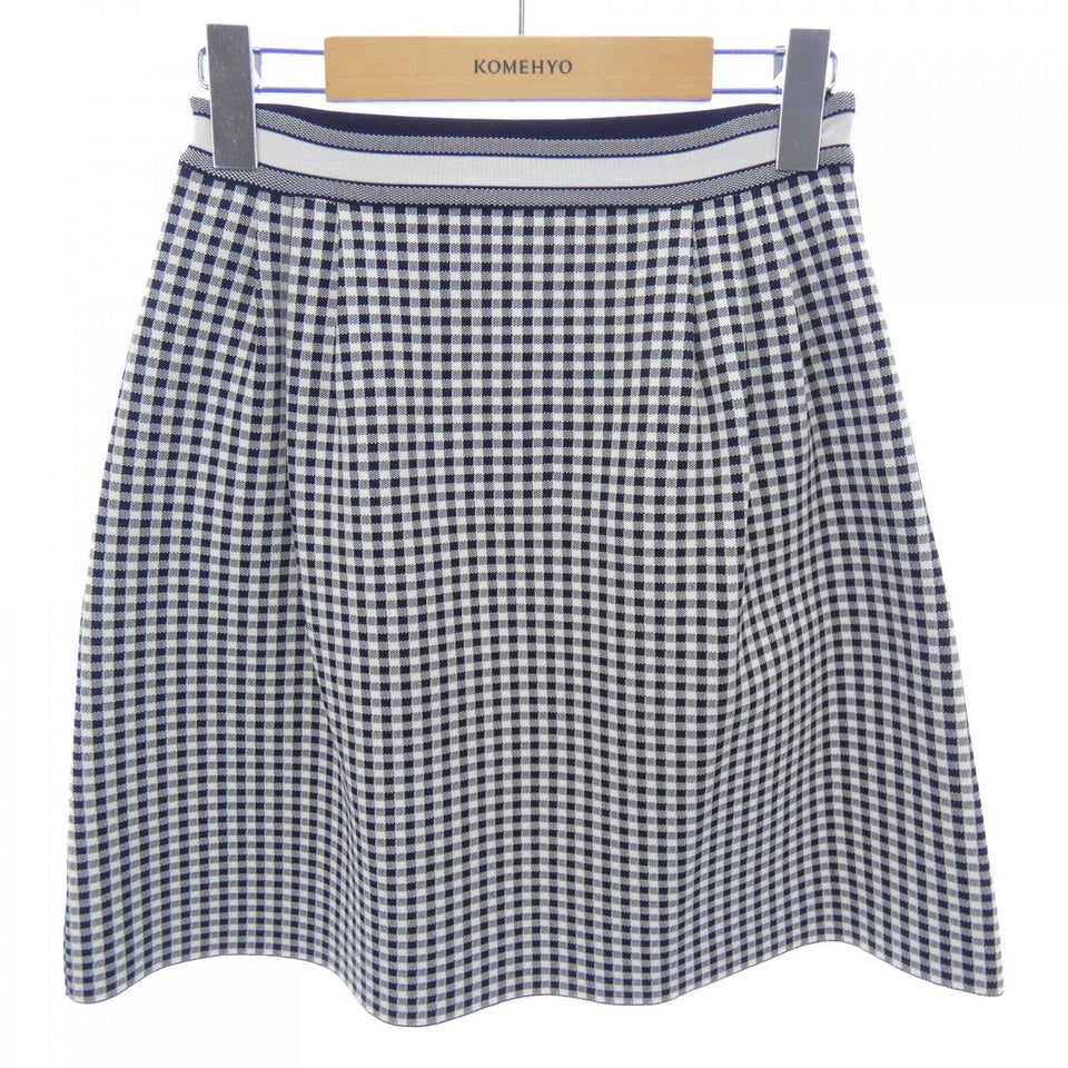Christian Dior Check Skirt