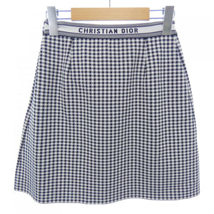 Christian Dior Check Skirt