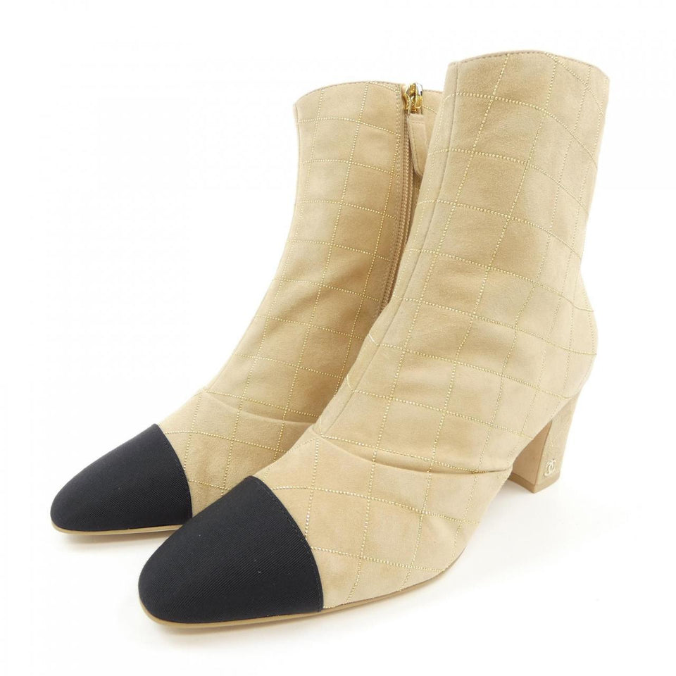 Chanel G46209B19042 Suede Goatskin&Grogram Boots