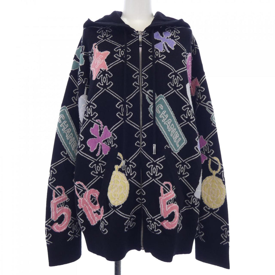 Chanel P72294K10398 Cashmere Hoodie