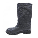 Chanel G26590 Shearling Boots