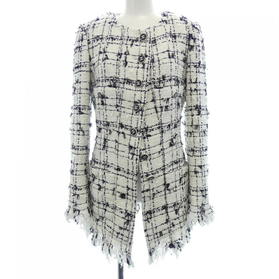 Chanel P71827V63532 Collarless Jacket