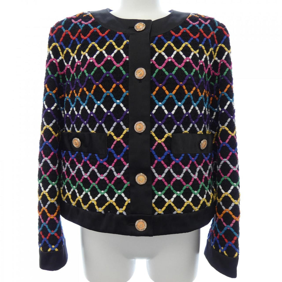 Chanel P72503V64213 Collarless Jacket Jacket