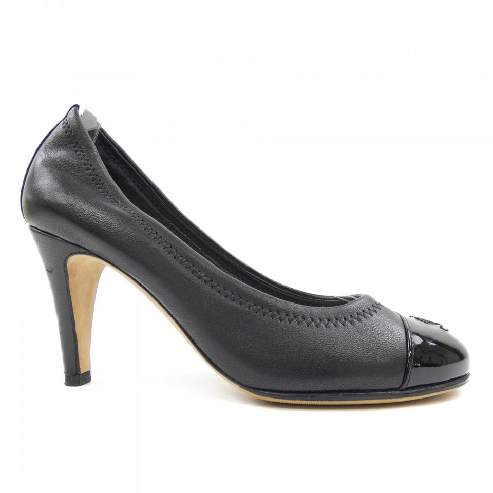 Chanel G30775Y15214 Lambskin Patent Calfskin Pumps