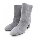 Chanel Suede Calfskin Boots