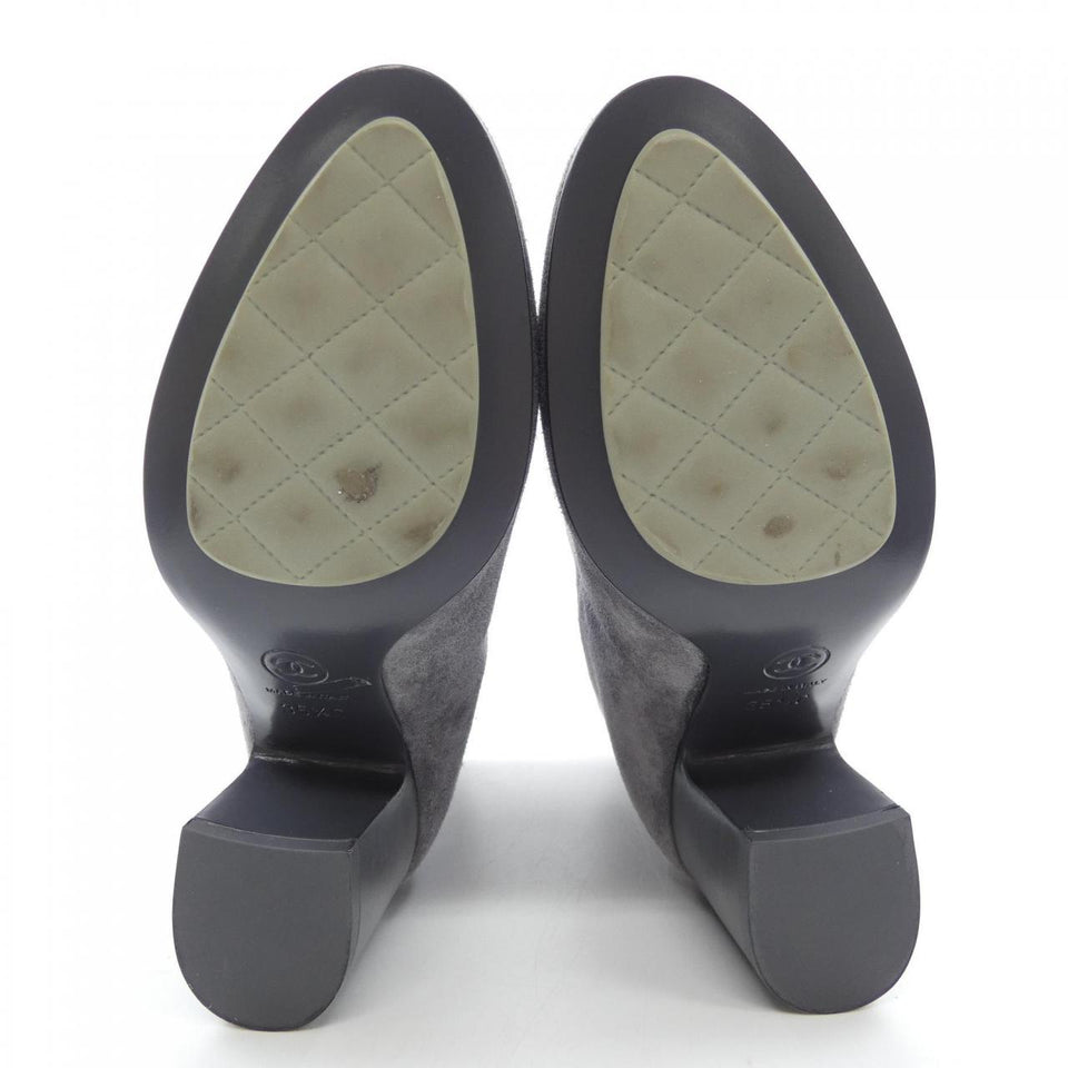 Chanel Suede Calfskin Boots