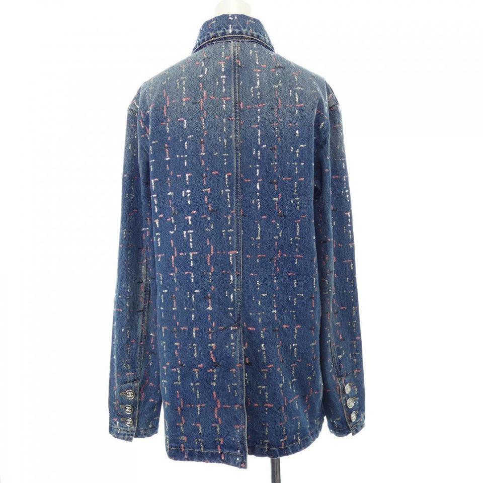 Chanel P75259V66855 Denim Jacket