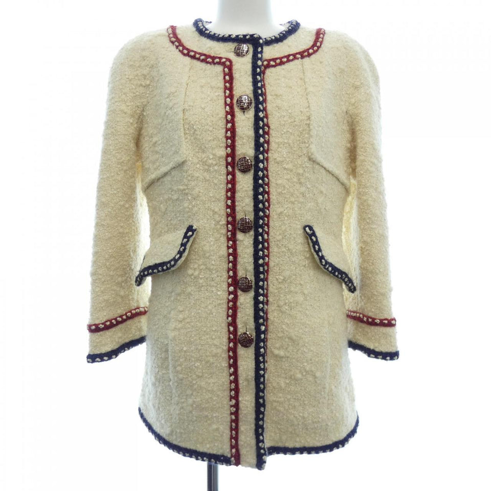 Chanel P59643V37141 Collarless Jacket