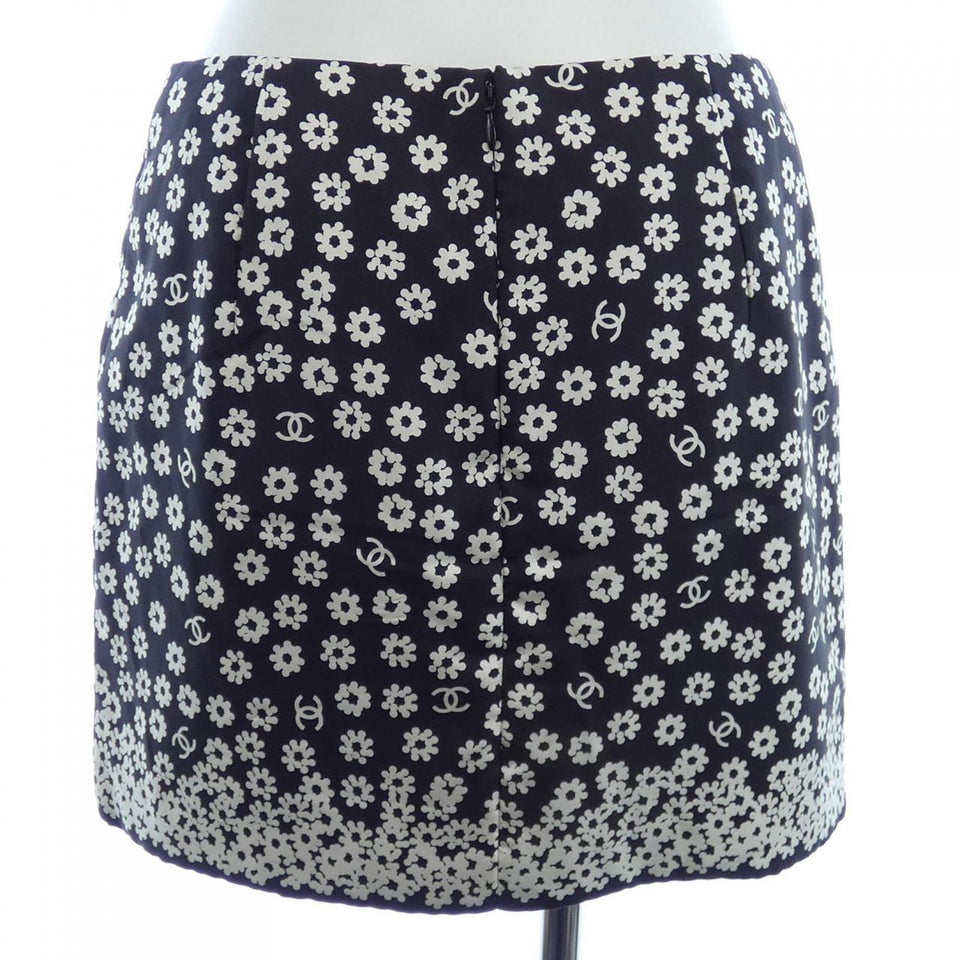Chanel Silk Skirt