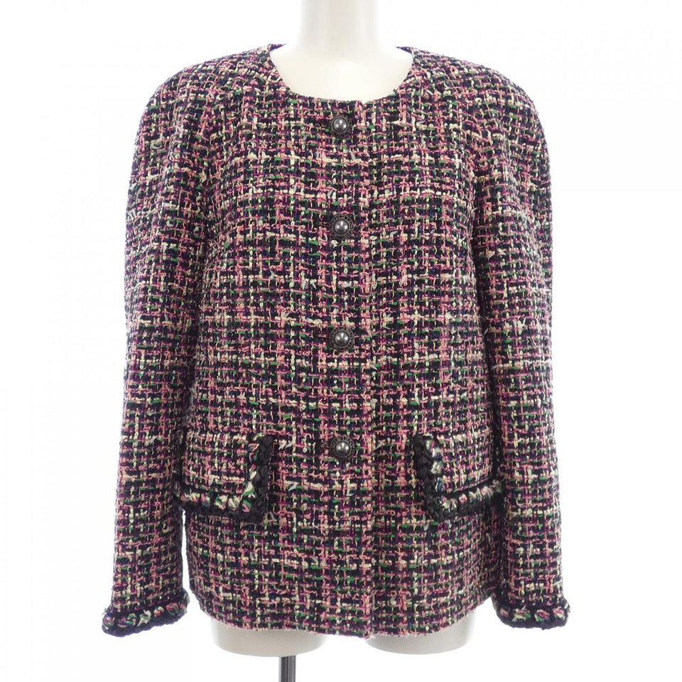 Chanel P60886V46091 Collarless Jacket Jacket