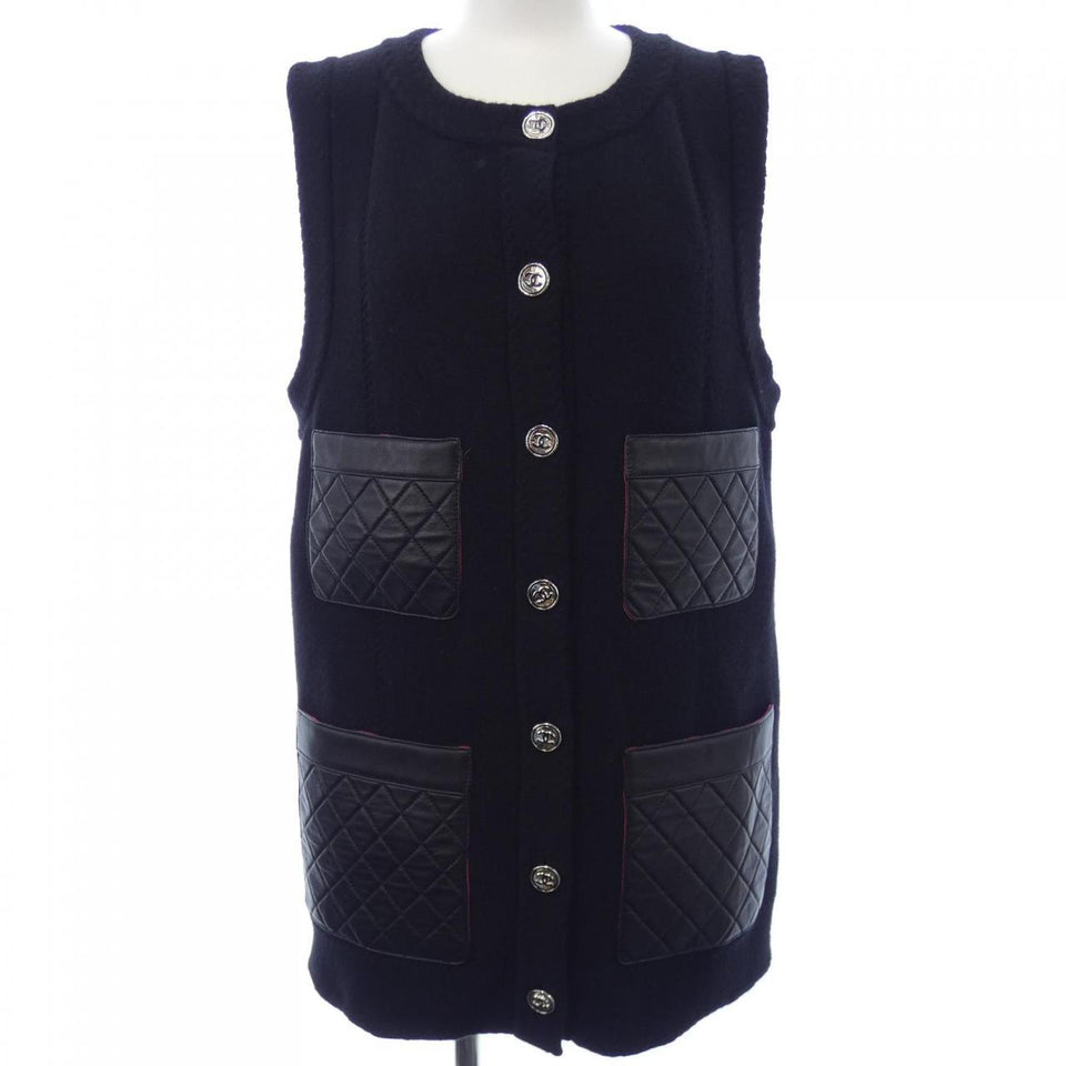 Chanel P77855K11239 Cashmere Vest