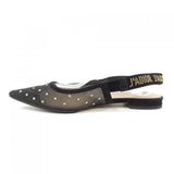 Christian Dior Plumetis Studs Pumps