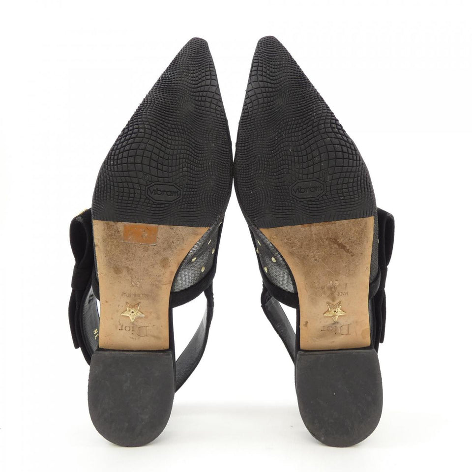 Christian Dior Plumetis Studs Pumps